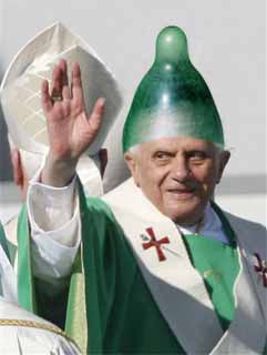Pope Benedict is a big dickhead