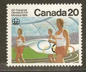 Postage Stamp - Montreal Olympics, 1976