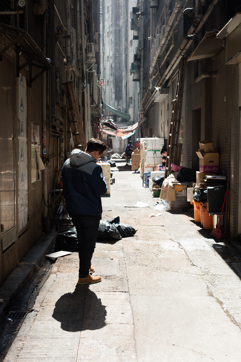 Alley off Jordan Road, Kowloon