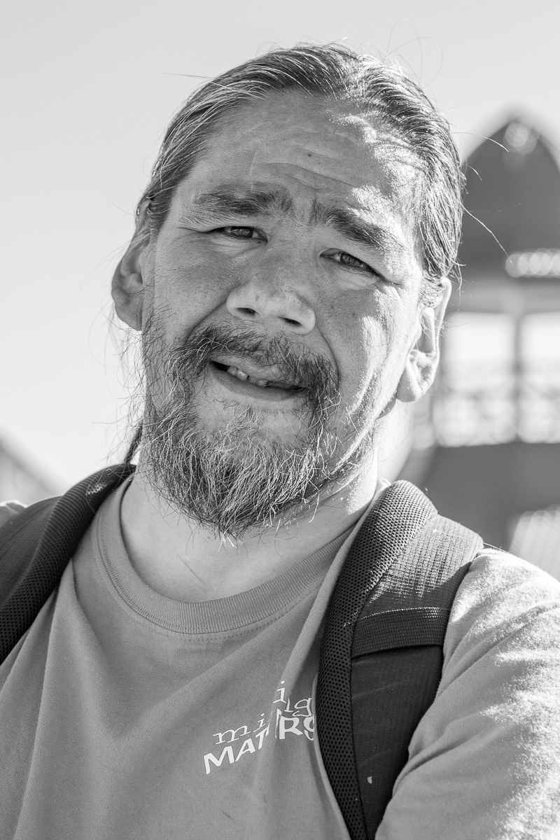 Street Portrait of Albert, Thunder Bay