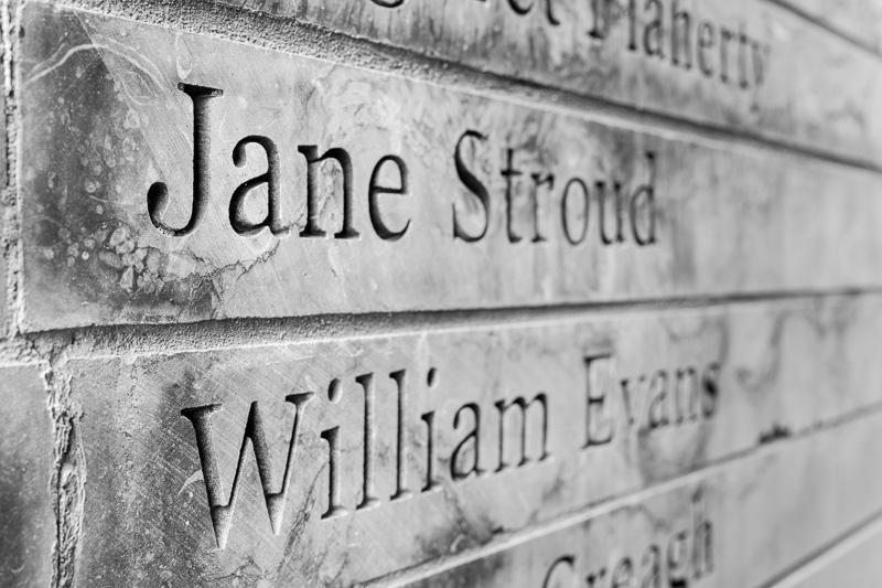 Monument in Toronto's Ireland Park