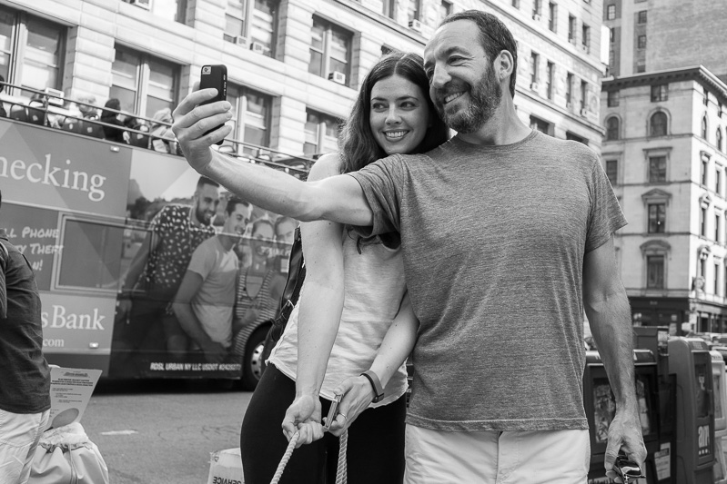 Selfie on 5th Avenue.