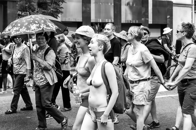 March in Toronto's 2016 Dyke March