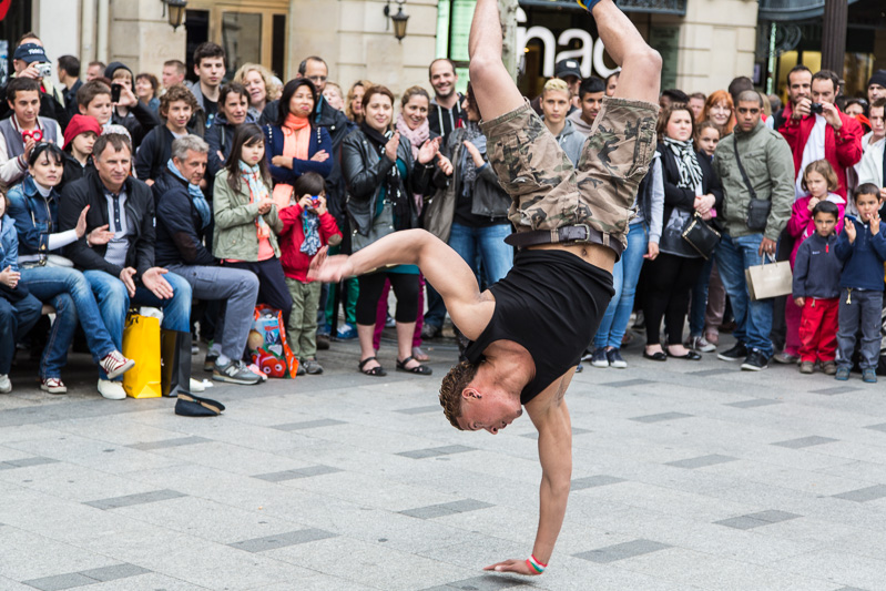 Break Dancing on the Champs Élysées