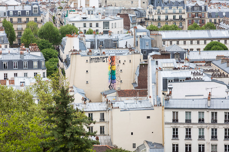 Internet - view from Montmartre