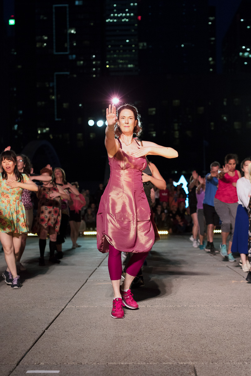 Luminato dance extravaganza in Nathan Phillips Square, Toronto