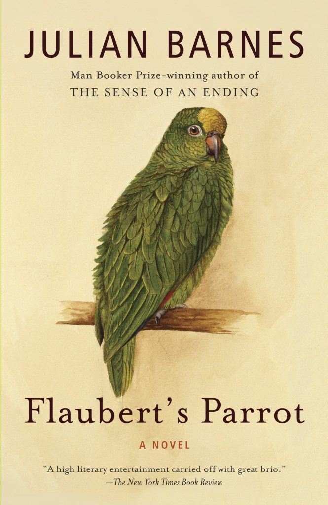 Flaubert's Parrot, by Julian Barnes - book cover