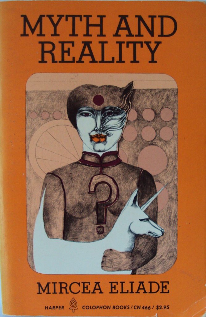Myth and Reality, by Mircea Eliade - book cover