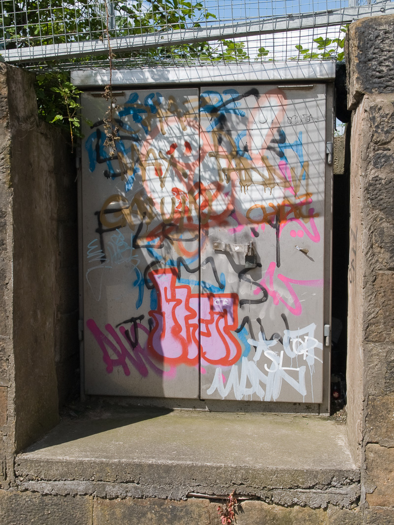 Graffiti in Glasgow 2008 near Lodging Home Mission