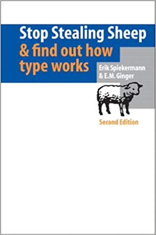 Stop Stealing Sheep by Erik Spiekermann & E.M. Ginger - book cover