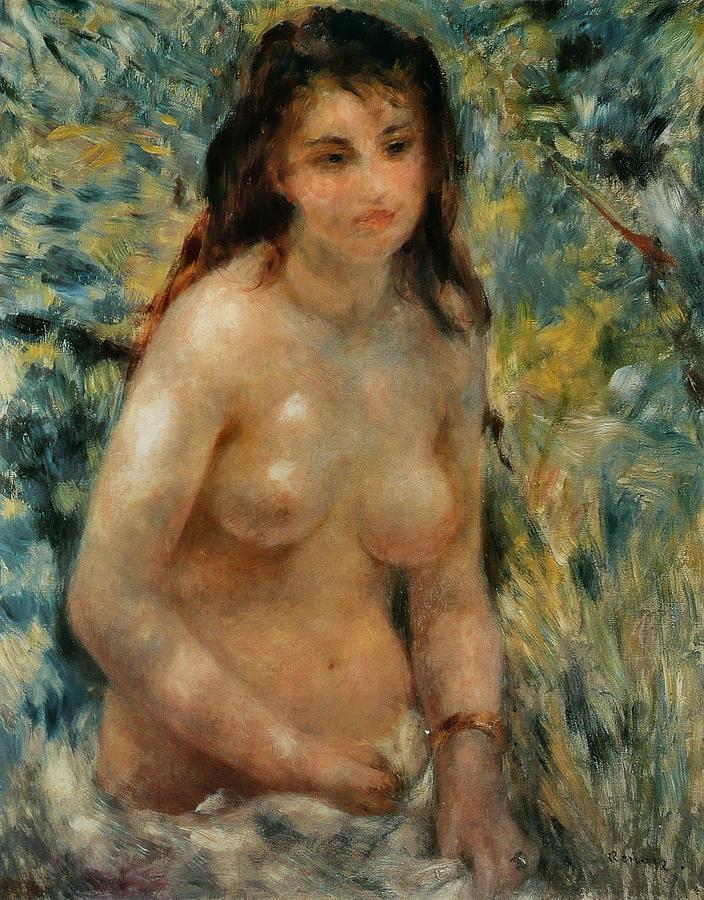 Torse, effet de Soleil, by Pierre-Auguste Renoir