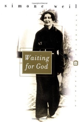 Waiting for God, by Simone Weil - book cover