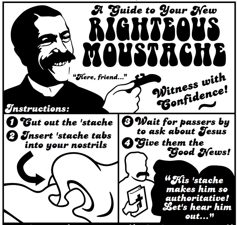 A guide to your new righteous moustache