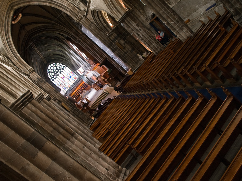 Nave of Paisley Abbey