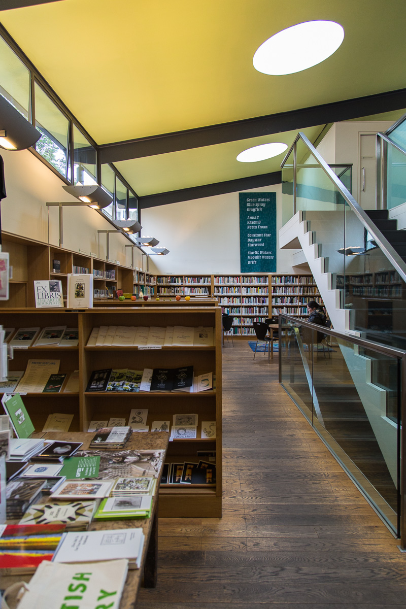 Inside the Scottish Poetry Library
