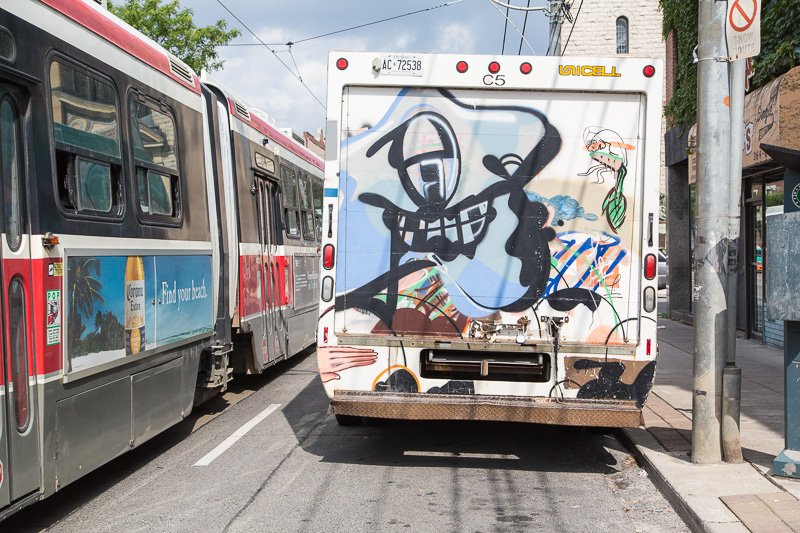 Graffiti on Truck