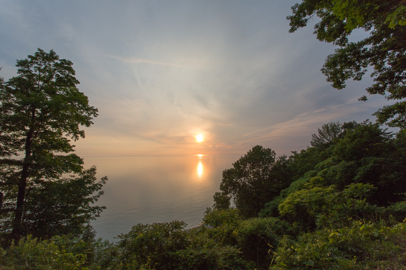 Sunset Over Lake Huron