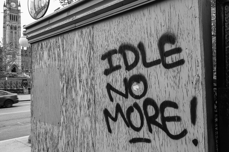 Idle No More - Ottawa, Parliament Hill