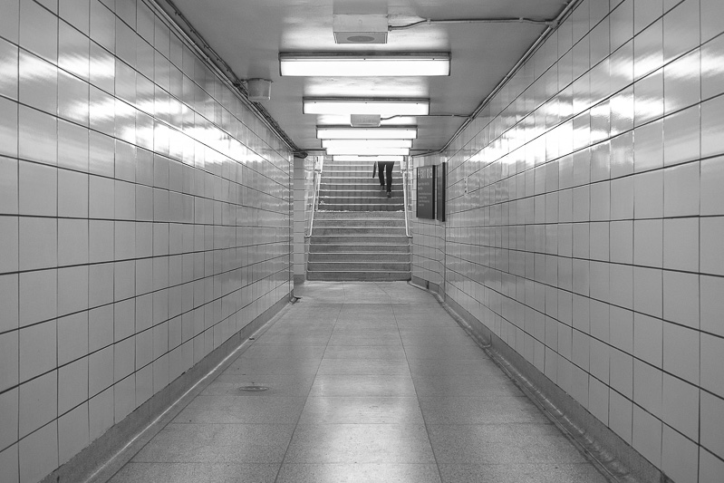 Entrance to Museum Subway Station, Toronto.