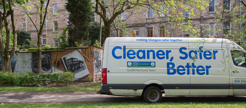 Graffiti Cleanup Van