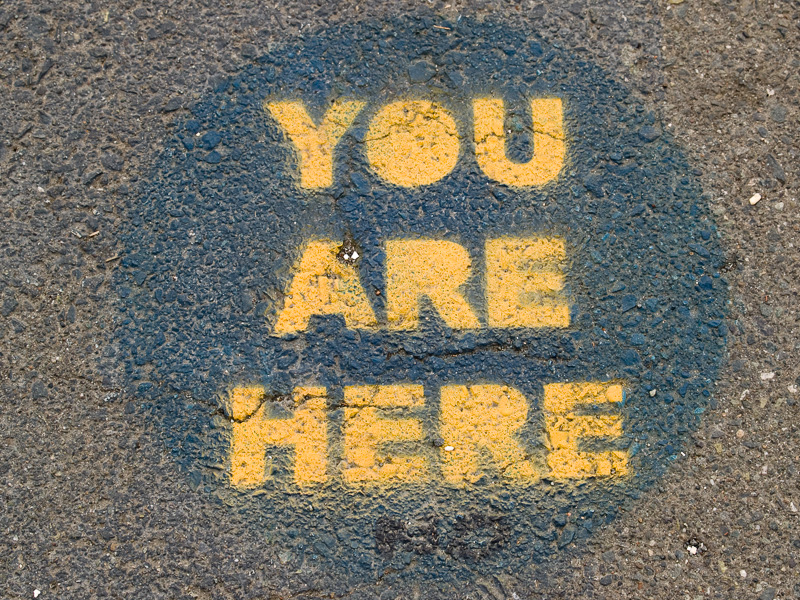 You are here, Victoria, B.C.