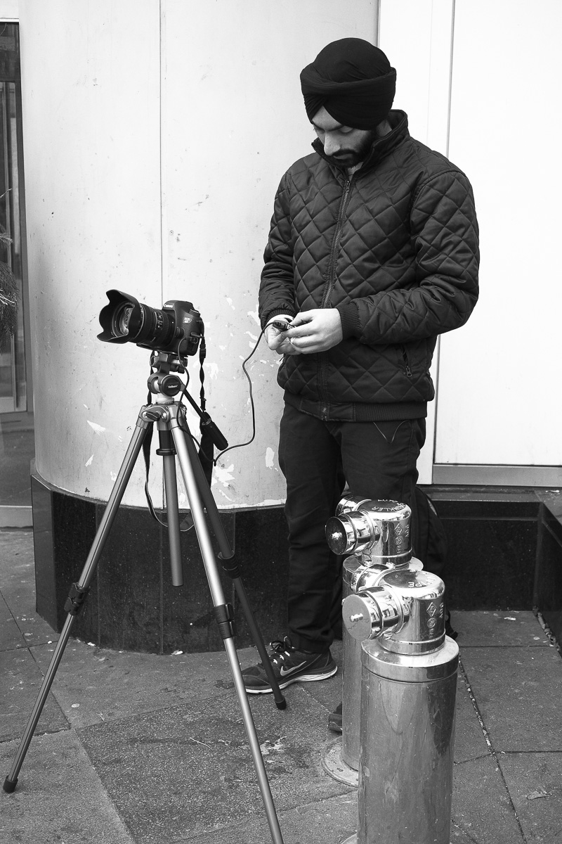 Time lapse photography in Dundas Square