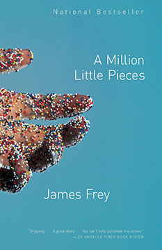 A Million Little Pieces, by James Frey - book cover
