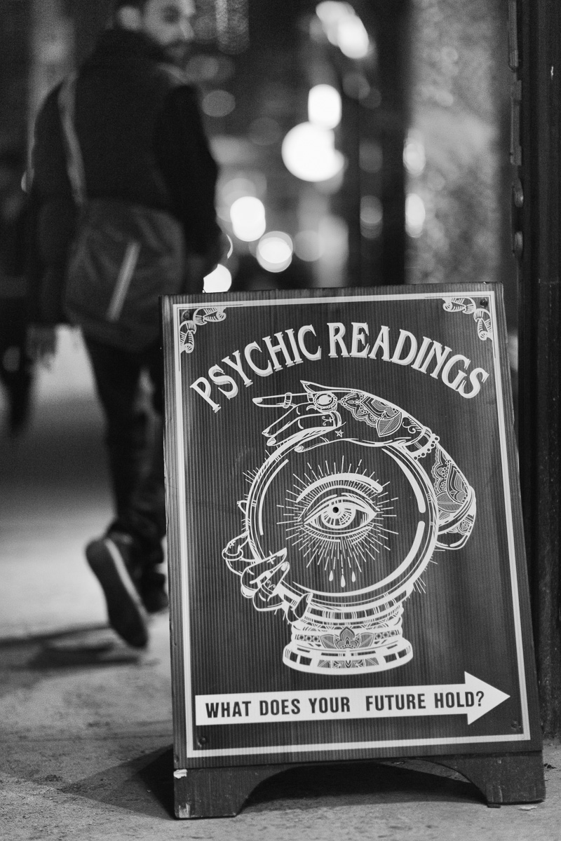 Psychic Readings, Yonge Street, Toronto