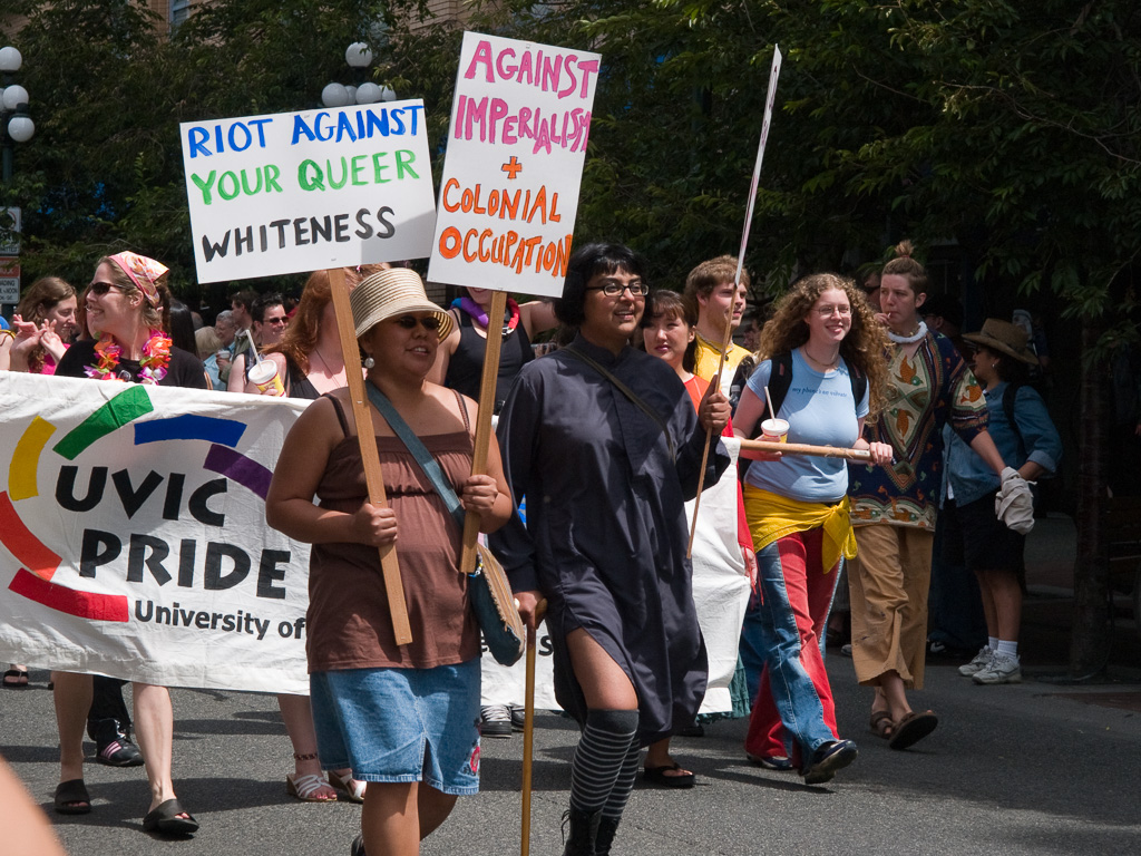 Pride march in Victoria, 2005