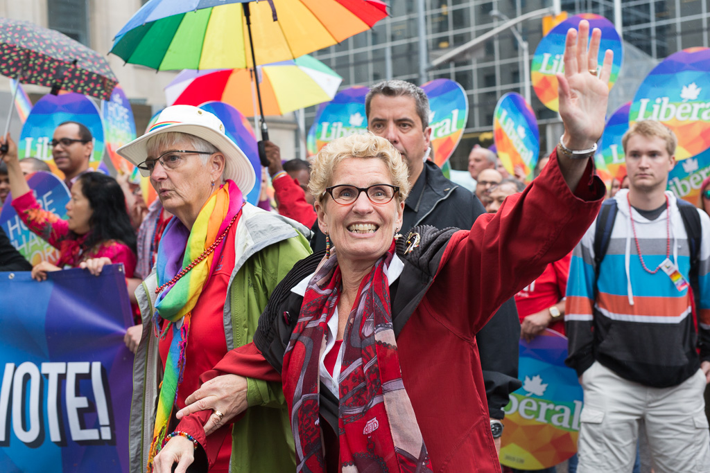 Kathleen Wynne - Toronto Pride, 2015