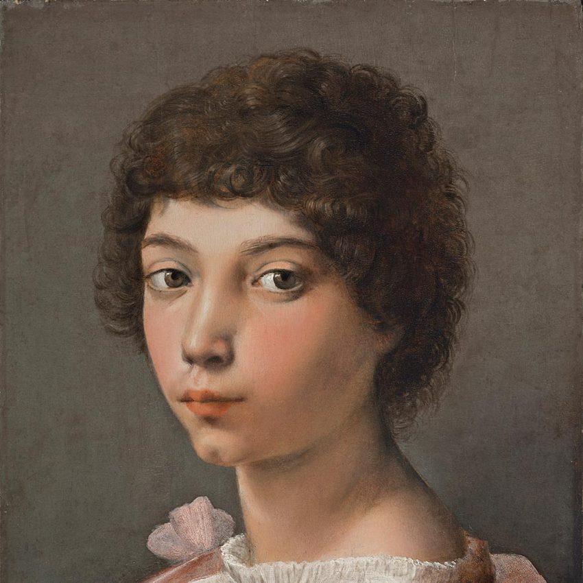 Portrait by Raphael titled Portrait of a Young Man