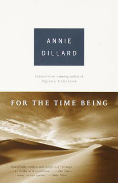 For The Time Being, by Annie Dillard - book cover