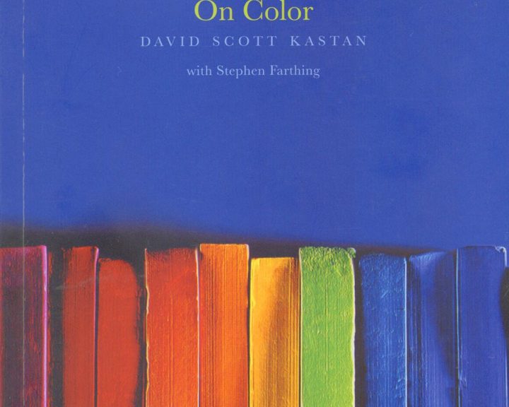 On Colour, by David Scott Kastan, book cover